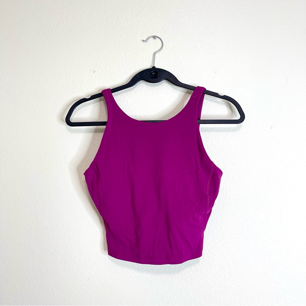 Lululemon align high neck crop tank